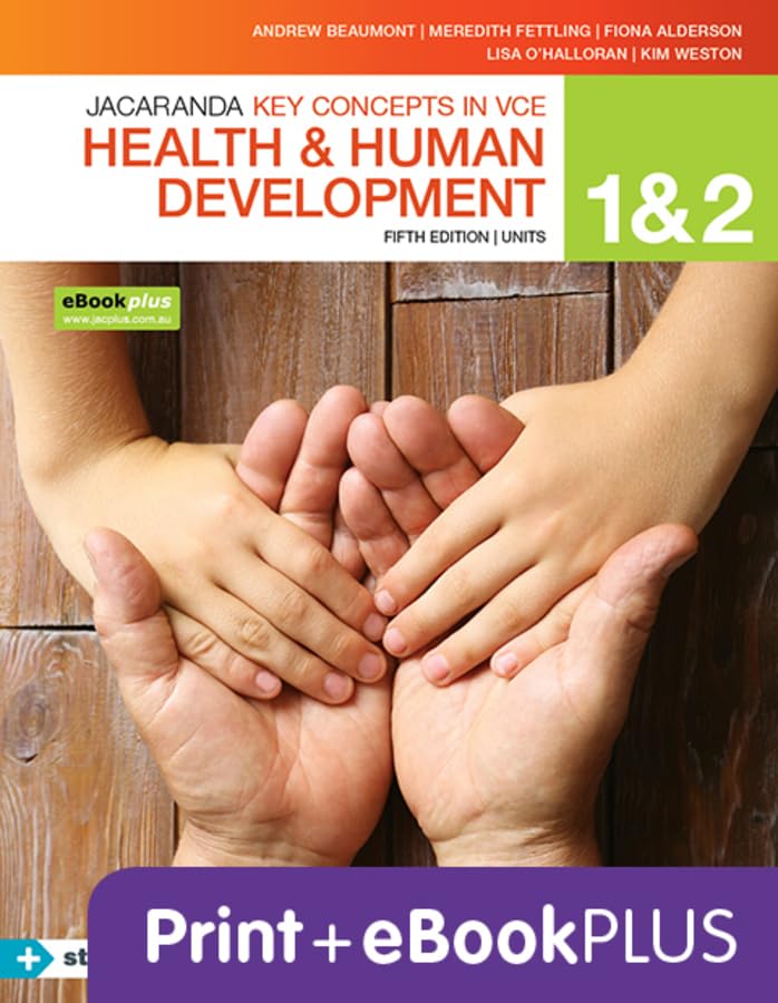 Key Concepts VCE Health and Human Development Units 1 and 2