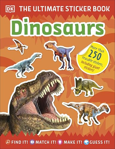 The Ultimate Sticker Book Dinosaur