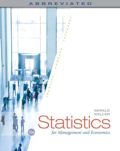 Statistics for Management and Economics, Abbreviated