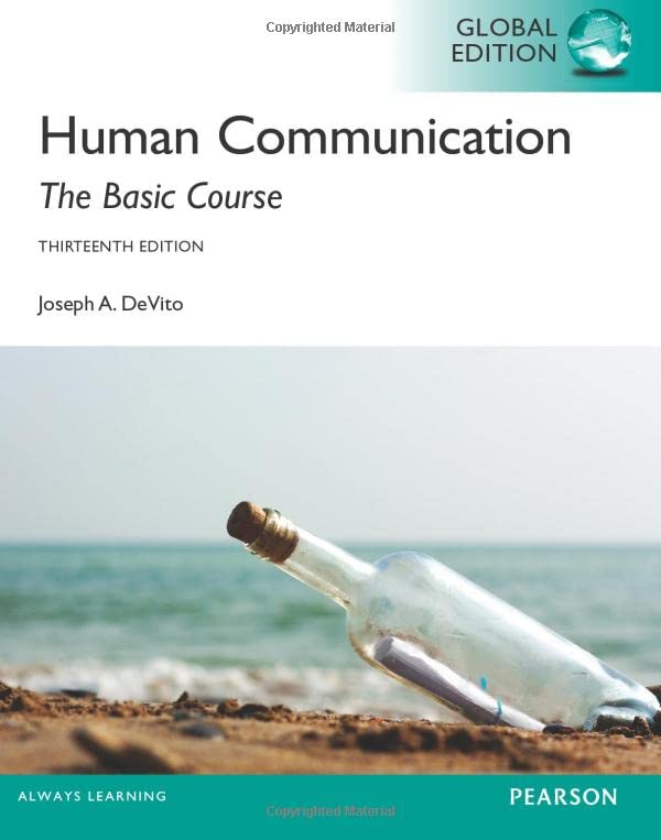 Human Communication The Basic Course