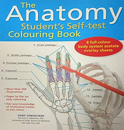 The Anatomy Student's Self-test Colouring Book