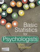 Basic Statistics for Psychologists