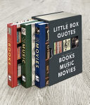 The Little Box of Quotes For Lovers of Books, Music and Movies